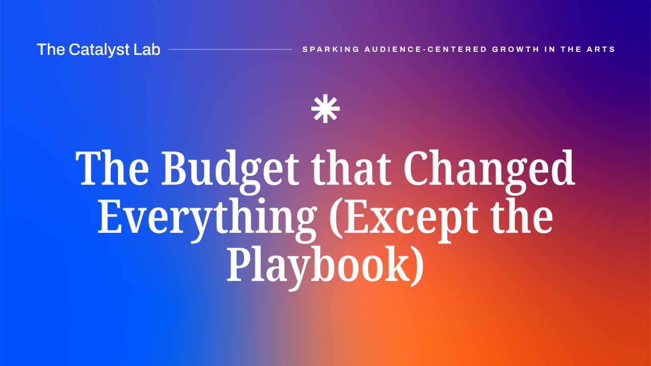 The Budget that Changed Everything (Except the Playbook)